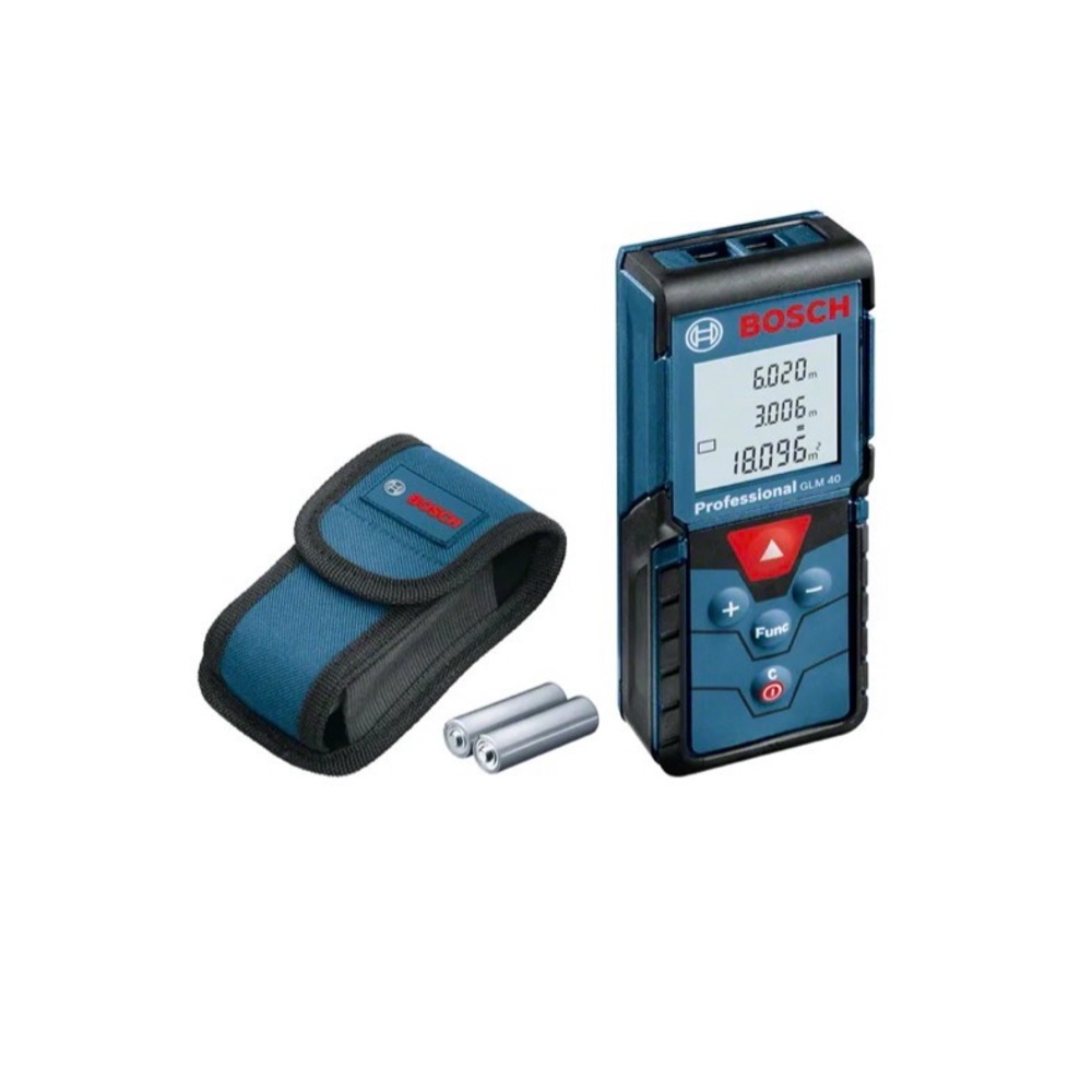 BOSCH Model GLM 40 Blaze 135ft Professional Laser Measuring Tool and Case - Picture 11 of 11